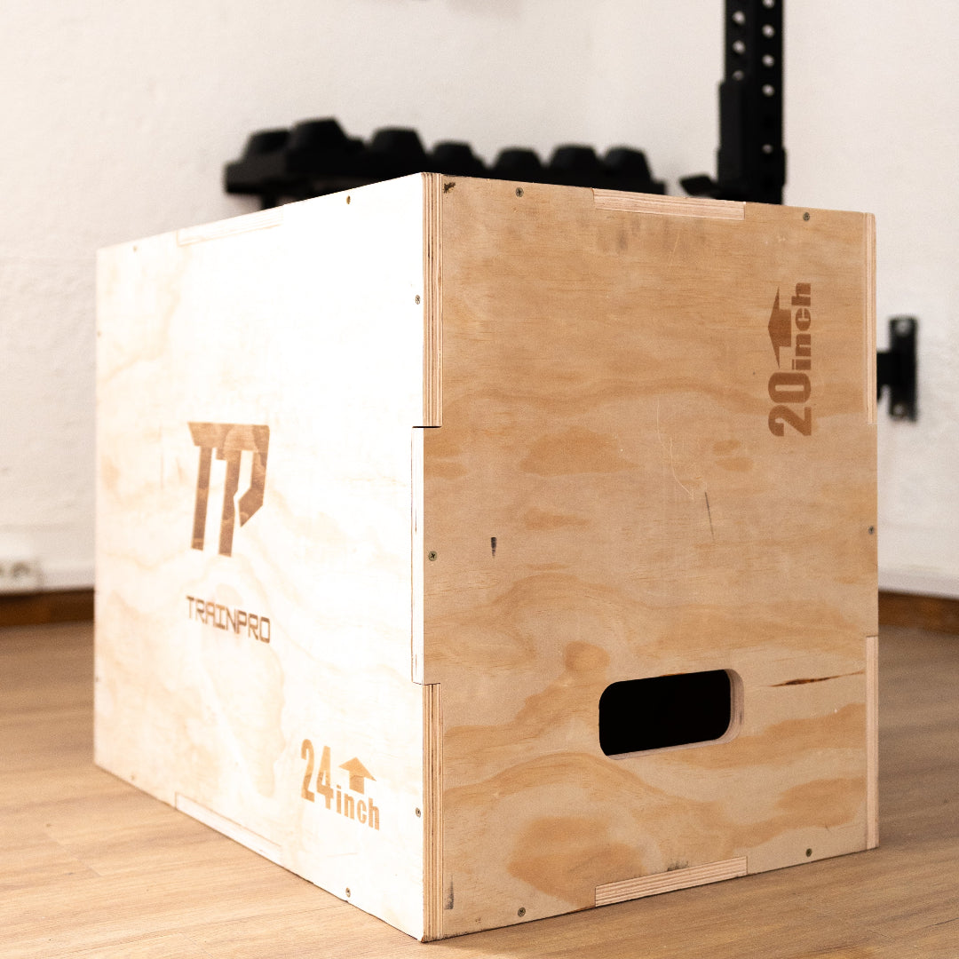 Cajón pliométrico 3 en 1
