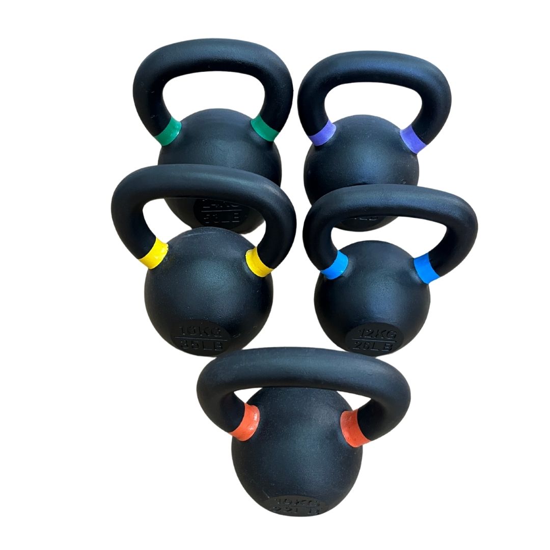 Pesas rusas (kettlebells)